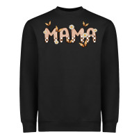 Black retro mama Heavyweight Sweatshirt - MaliasSmallBusiness