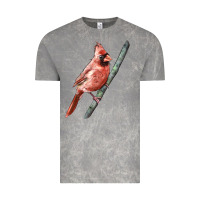 Cloud Rock Northern Cardinal Bird Vintage Tee - LillyAllenDesigns
