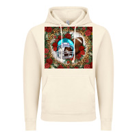Vintage Artic american football helmet and leopard Vintage Hoodie - NancyCooperArtShop