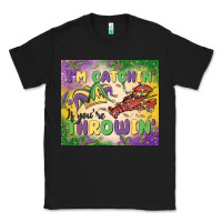 Black i'm catchin' if you're throwin Classic Tee - MaliasSmallBusiness