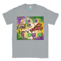 Heather Grey i'm catchin' if you're throwin Classic Tee - MaliasSmallBusiness