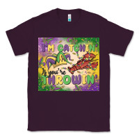 Plum i'm catchin' if you're throwin Classic Tee - MaliasSmallBusiness
