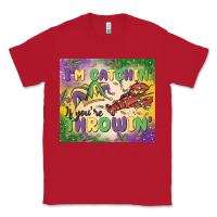 Red i'm catchin' if you're throwin Classic Tee - MaliasSmallBusiness