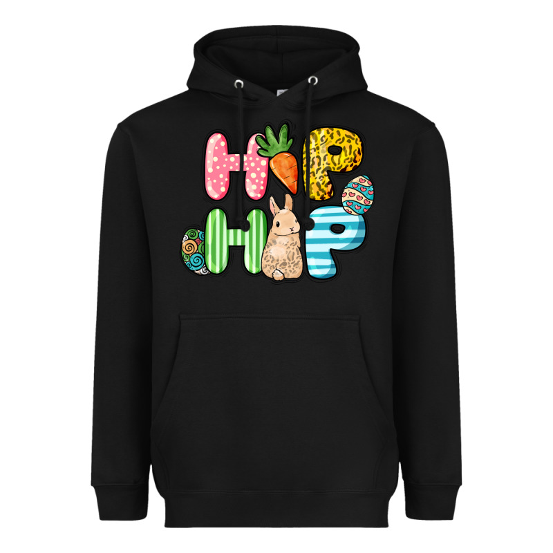 Hip Hop Easter Heavyweight Hoodie by NancyCooperArtShop | Teevron