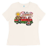 Bone hello summer Ladies Tee - SublimationCraftShop