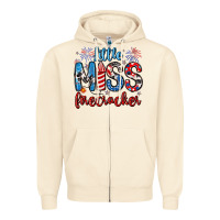 Sandshell little miss firecracker 4th of july Zipper Hoodie - Artiststas