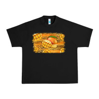 Black Mango Background Urban Heavy Tee - Jasminsmagicworld
