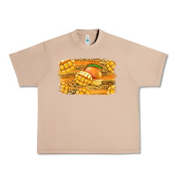 Burro Mango Background Urban Heavy Tee - Jasminsmagicworld