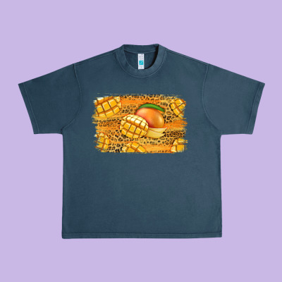 Mango Background Urban Heavy Tee Designed By Jasminsmagicworld
