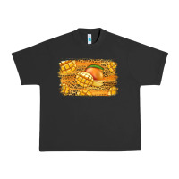 Pigment Black Mango Background Urban Heavy Tee - Jasminsmagicworld