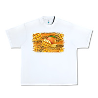 White Mango Background Urban Heavy Tee - Jasminsmagicworld
