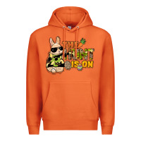 Carrot The hunt is on Easter Day Premium Hoodie - HowdyJamesFarm