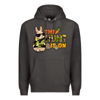 Smoke The hunt is on Easter Day Premium Hoodie - HowdyJamesFarm