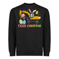Black eggs cavator easter Heavyweight Sweatshirt - MaliasSmallBusiness