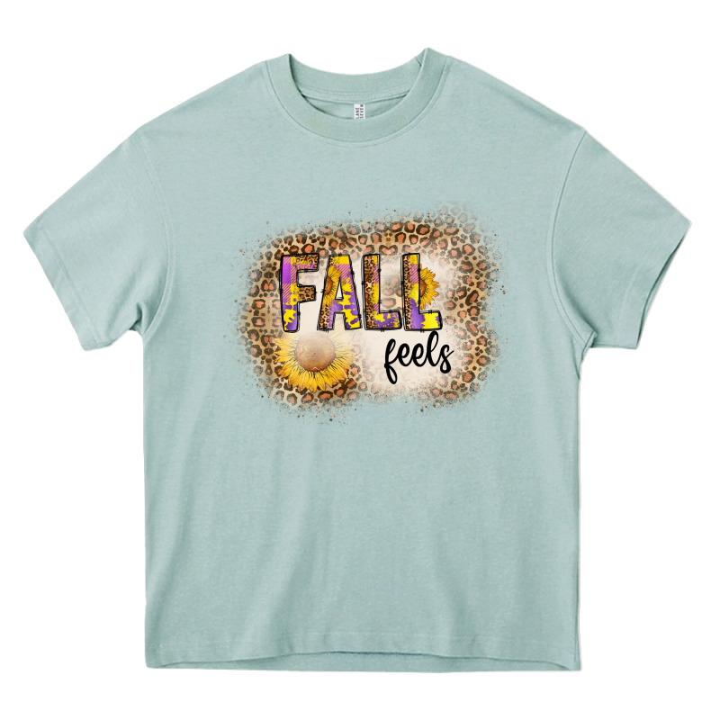 Fall Feels Heavy Core Tee by CowhideDigitalArt | Teevron