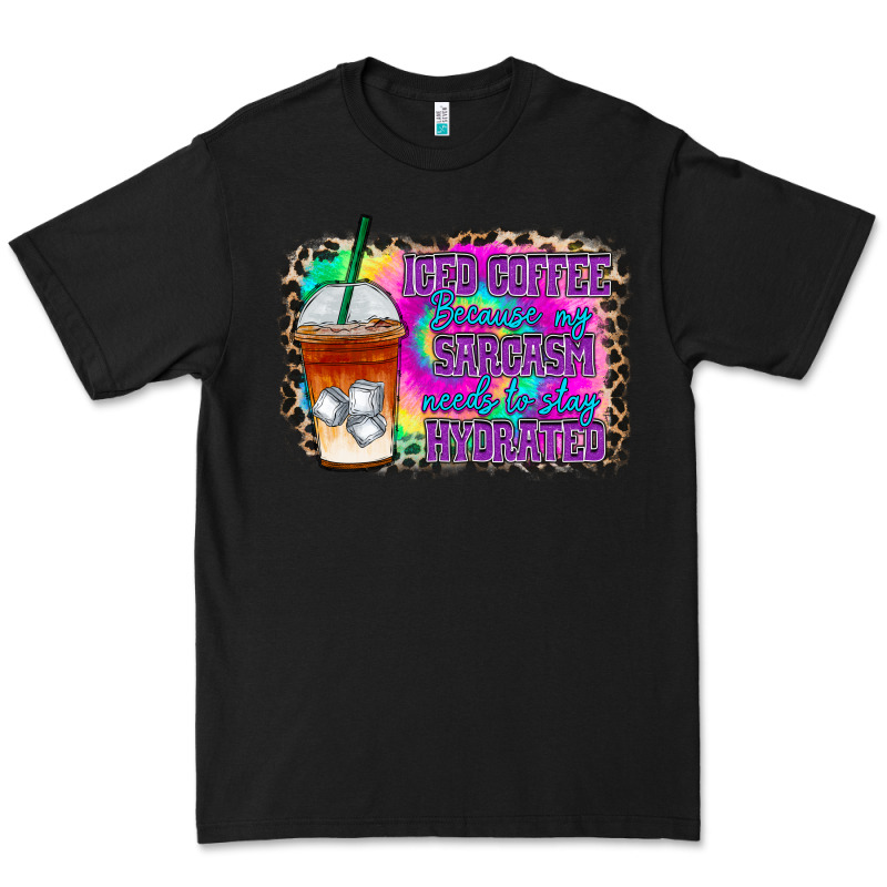 Iced Coffee Sarcasm Premium Tee by RacoonDesign | Teevron