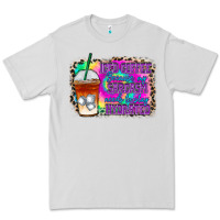Dove Grey iced coffee sarcasm Premium Tee - RacoonDesign