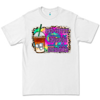 White iced coffee sarcasm Premium Tee - RacoonDesign