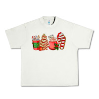 Pistachio christmas tree cake and coffee cups ado Urban Heavy Tee - AdoDesignShop