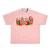 Salmon christmas tree cake and coffee cups ado Urban Heavy Tee - AdoDesignShop