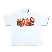 White christmas tree cake and coffee cups ado Urban Heavy Tee - AdoDesignShop