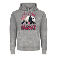 Cloud Rock just a girl who loves pandas Vintage Hoodie - LillyAllenDesigns