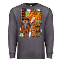Charcoal Heather Fall Nurse love Premium Sweatshirt - NancyCooperArtShop