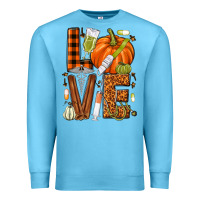 Ocean Blue Fall Nurse love Premium Sweatshirt - NancyCooperArtShop