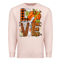 Pale Pink Fall Nurse love Premium Sweatshirt - NancyCooperArtShop