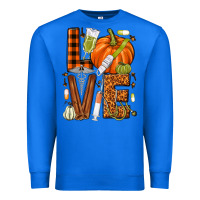 True Royal Fall Nurse love Premium Sweatshirt - NancyCooperArtShop