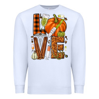 White Fall Nurse love Premium Sweatshirt - NancyCooperArtShop