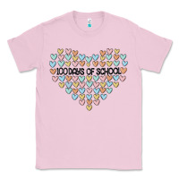 Bubblegum Pink 100 days of school Classic Tee - MaliasSmallBusiness