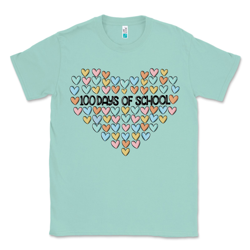 100 Days Of School Classic Tee by MaliasSmallBusiness | Teevron
