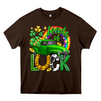Chocolate Brown Loads of luck truck st. patricks day Heavy Core Tee - Neo Western