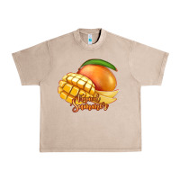 French Oak Mango Tropical Summer Urban Heavy Tee - Jasminsmagicworld