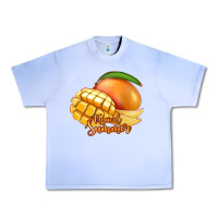 Grape Ice Mango Tropical Summer Urban Heavy Tee - Jasminsmagicworld
