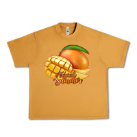 Peanut Butter Mango Tropical Summer Urban Heavy Tee - Jasminsmagicworld