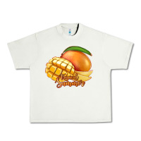 Pistachio Mango Tropical Summer Urban Heavy Tee - Jasminsmagicworld