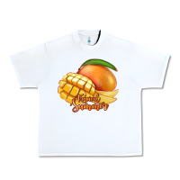 White Mango Tropical Summer Urban Heavy Tee - Jasminsmagicworld