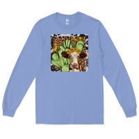 Colony Blue cactus hereford coaster Long Sleeve Tee - JahusDesignShop