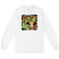 White cactus hereford coaster Long Sleeve Tee - JahusDesignShop