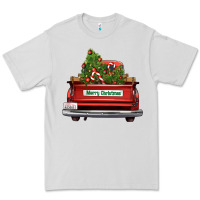 Dove Grey Christmas trees truck Premium Tee - FaDigitalArtStudio