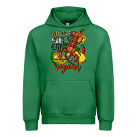 Emerald Pinch peel eat repeat crawfish Urban Hoodie - FaDigitalArtStudio