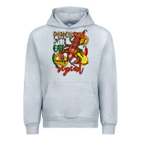 Heather Grey Pinch peel eat repeat crawfish Urban Hoodie - FaDigitalArtStudio