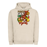 Pigment French Oak Pinch peel eat repeat crawfish Urban Hoodie - FaDigitalArtStudio