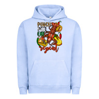 Pigment Grape Ice Pinch peel eat repeat crawfish Urban Hoodie - FaDigitalArtStudio