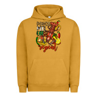 Pigment Peanut Butter Pinch peel eat repeat crawfish Urban Hoodie - FaDigitalArtStudio