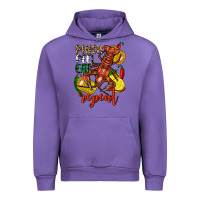 Tulip Pinch peel eat repeat crawfish Urban Hoodie - FaDigitalArtStudio