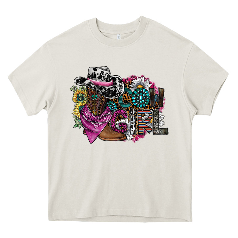 Cowgirl2 Heavy Core Tee by SublimationCraftShop | Teevron