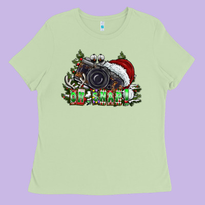 Oh,snap! Ladies Tee Designed By Cowhidedigitalart
